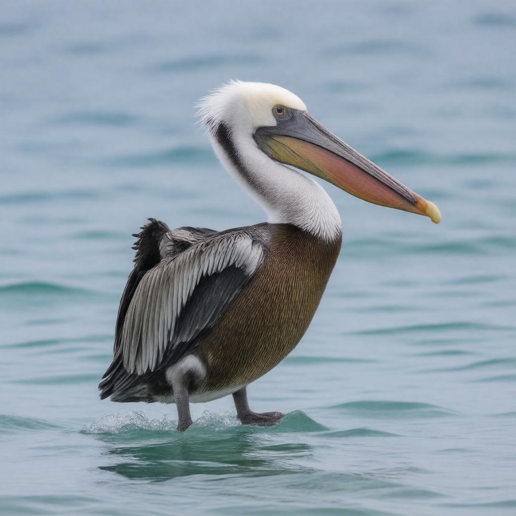 Brown pelican (Pelecanus occidentalis)
